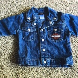 Harley-Davidson Kids Blue Denim Jacket